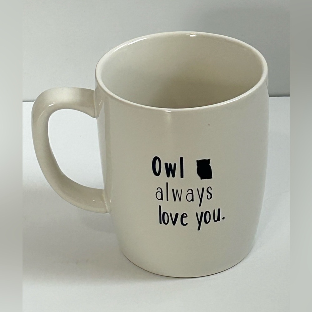 Stoneware Mug, “Owl Always Love You”, 12 ounce